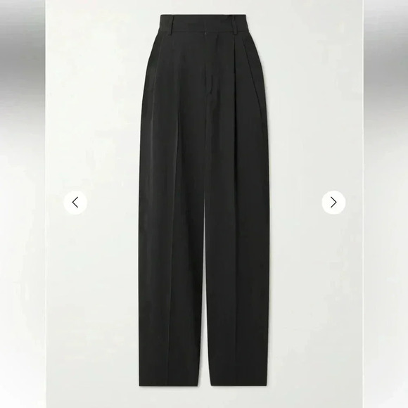 PETAR PETROV The Founder pleated wool-blend twill wide-leg pants - Picture 3 of 10